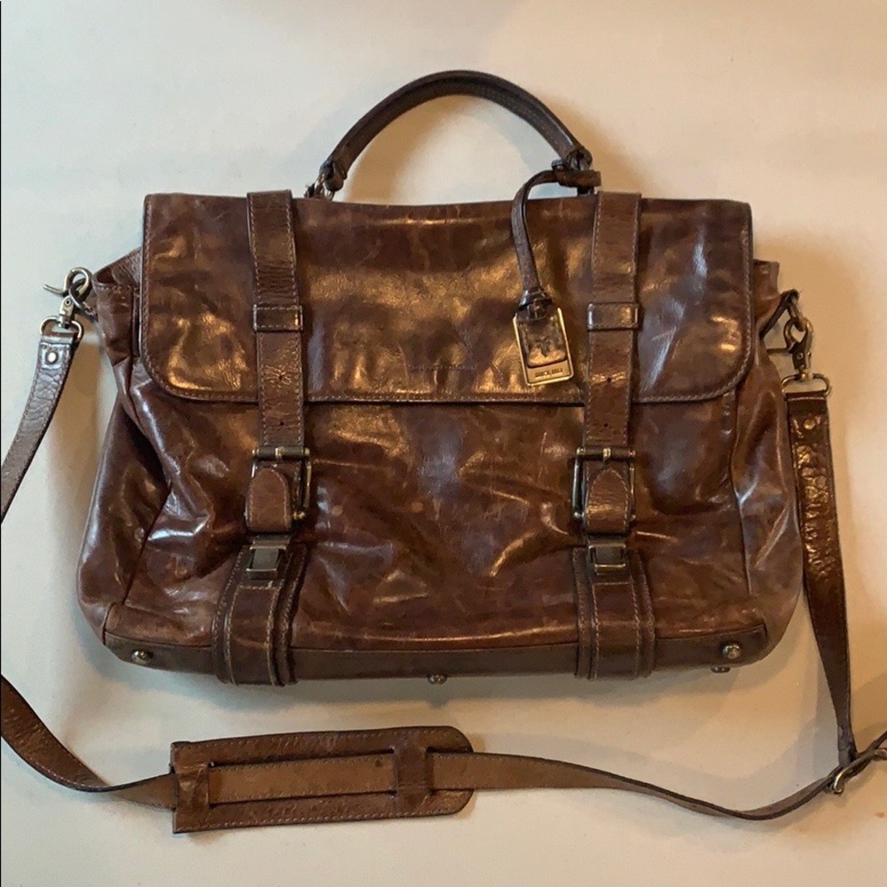 Men’s Frye Leather Briefcase